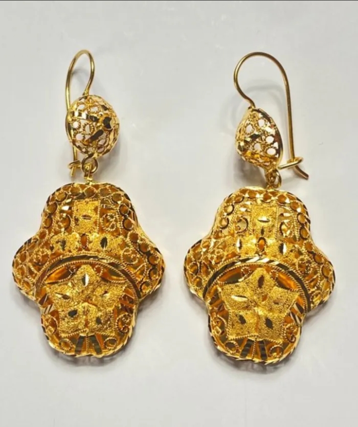 12.5 gram 21kt Gold Earrings