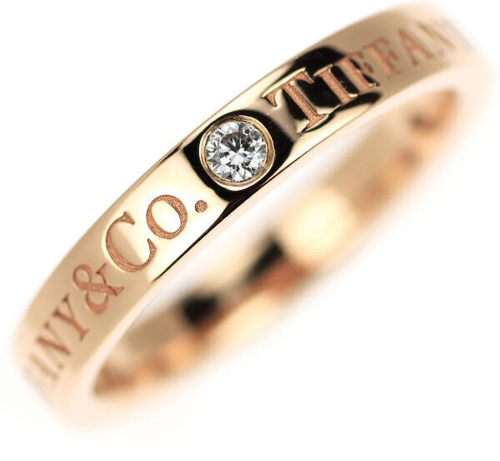 Tiffany K18 Pink Gold Ring