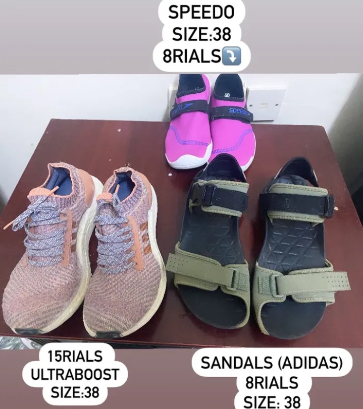 Shoes (Adidas& speedo)