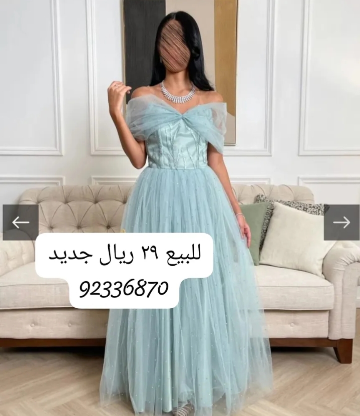 فستان سهرة