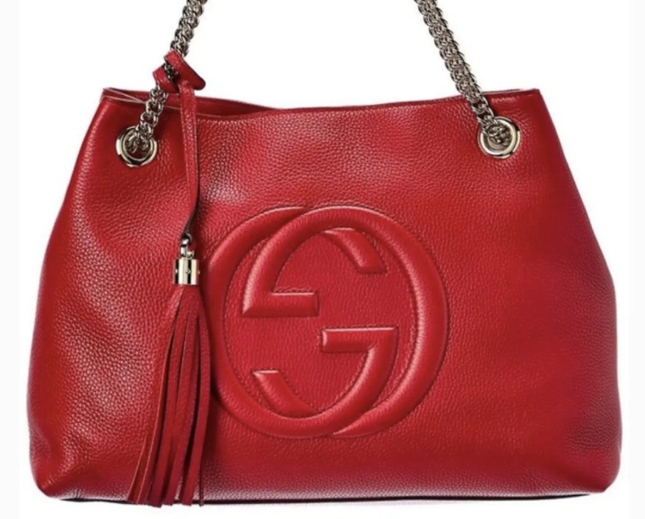 GUCCI PRE-LOVED Soho Chain Tote