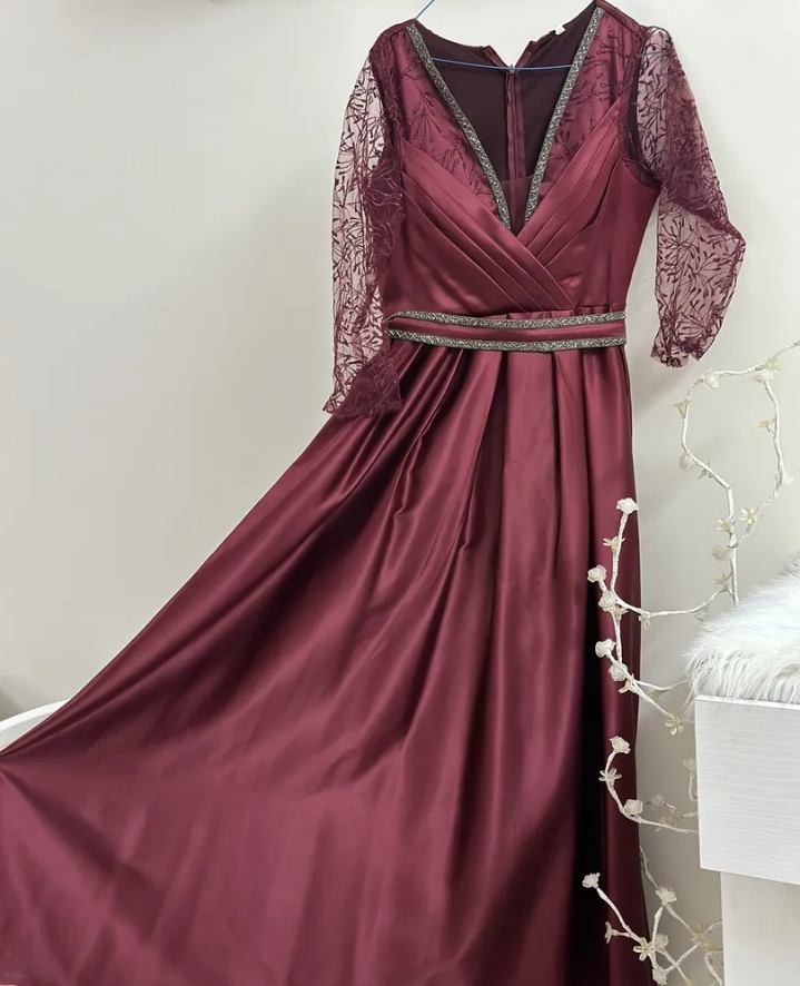فستان سهره انيق ويحلي الجسم