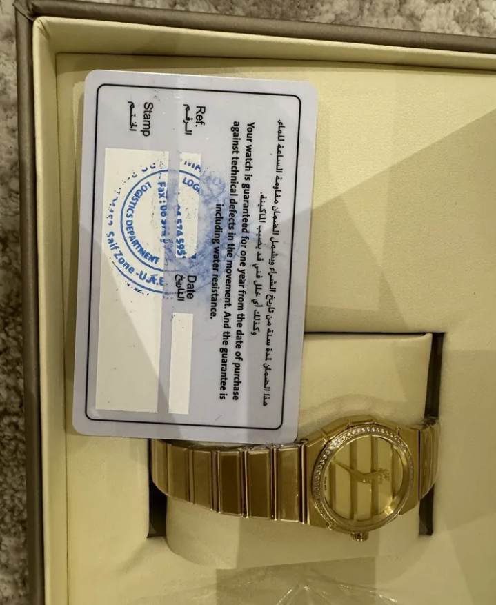 ساعة نسائية جديدة تماماً