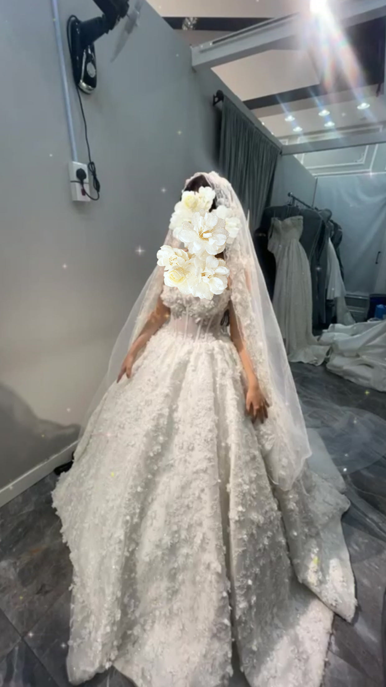 فستان زواج انلبس مره وحده