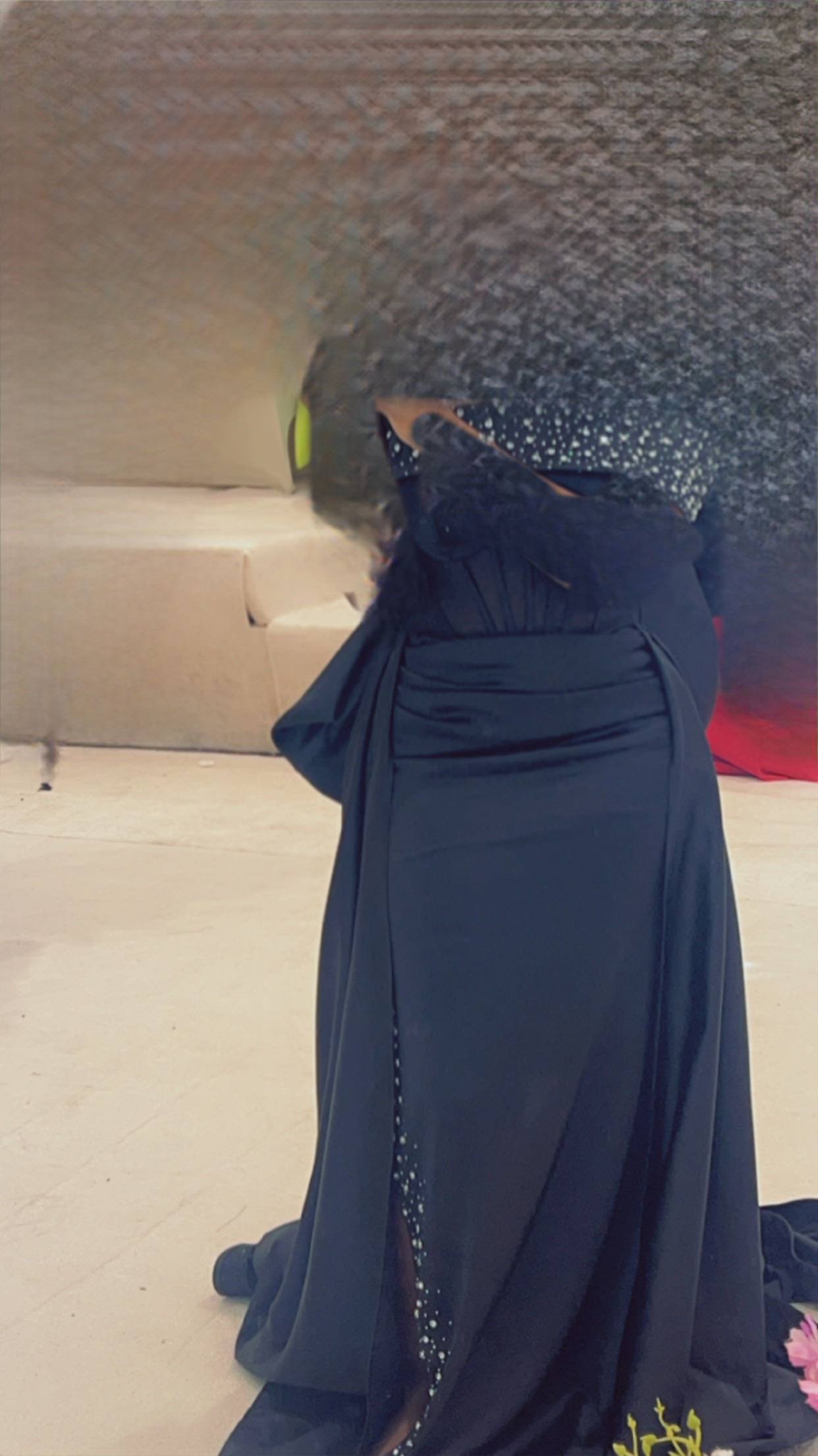 فستان سهره اسود