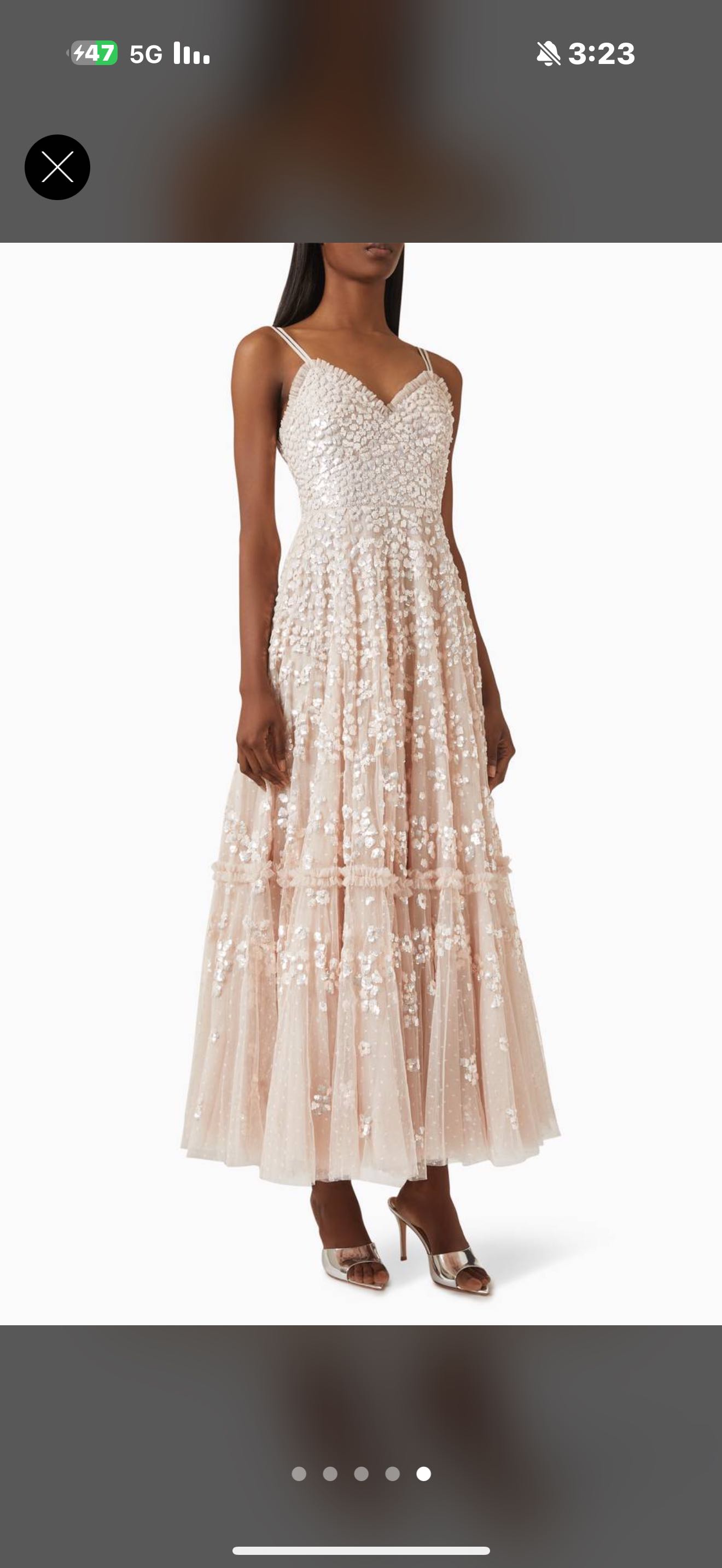 فستان نيدل اند ثريد