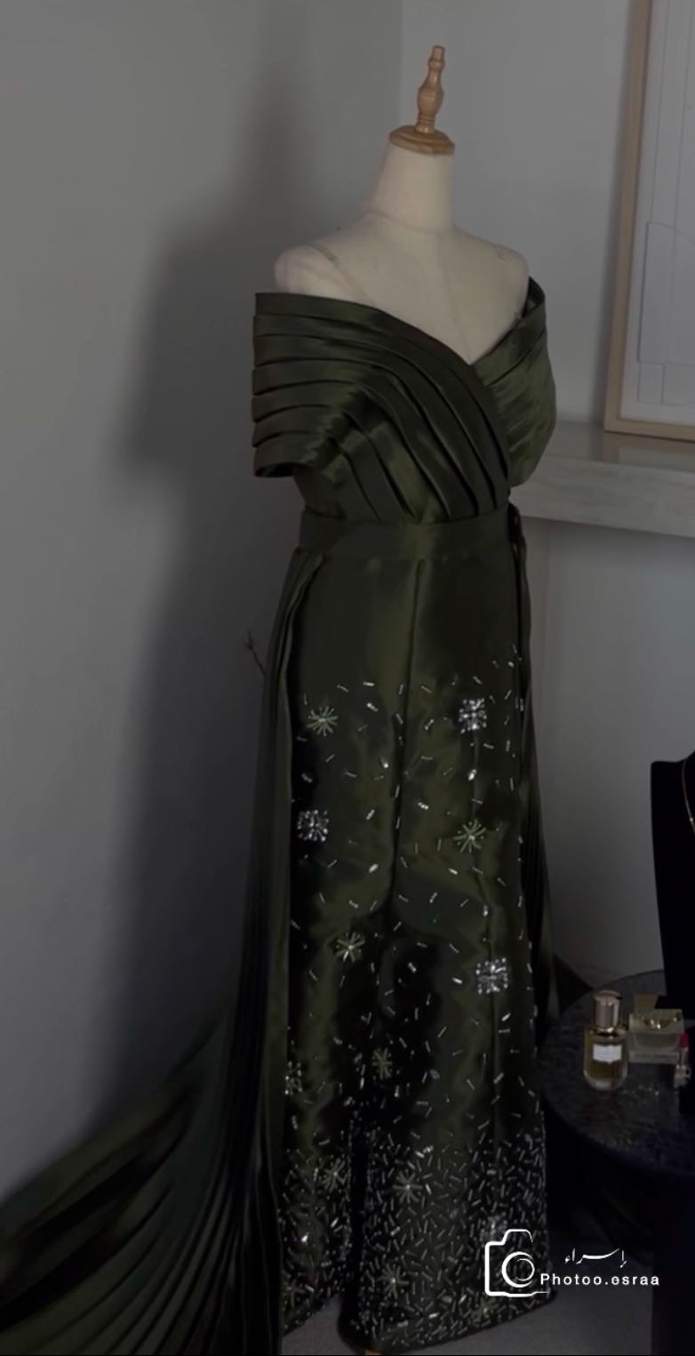 فستان من مصممة amber couture