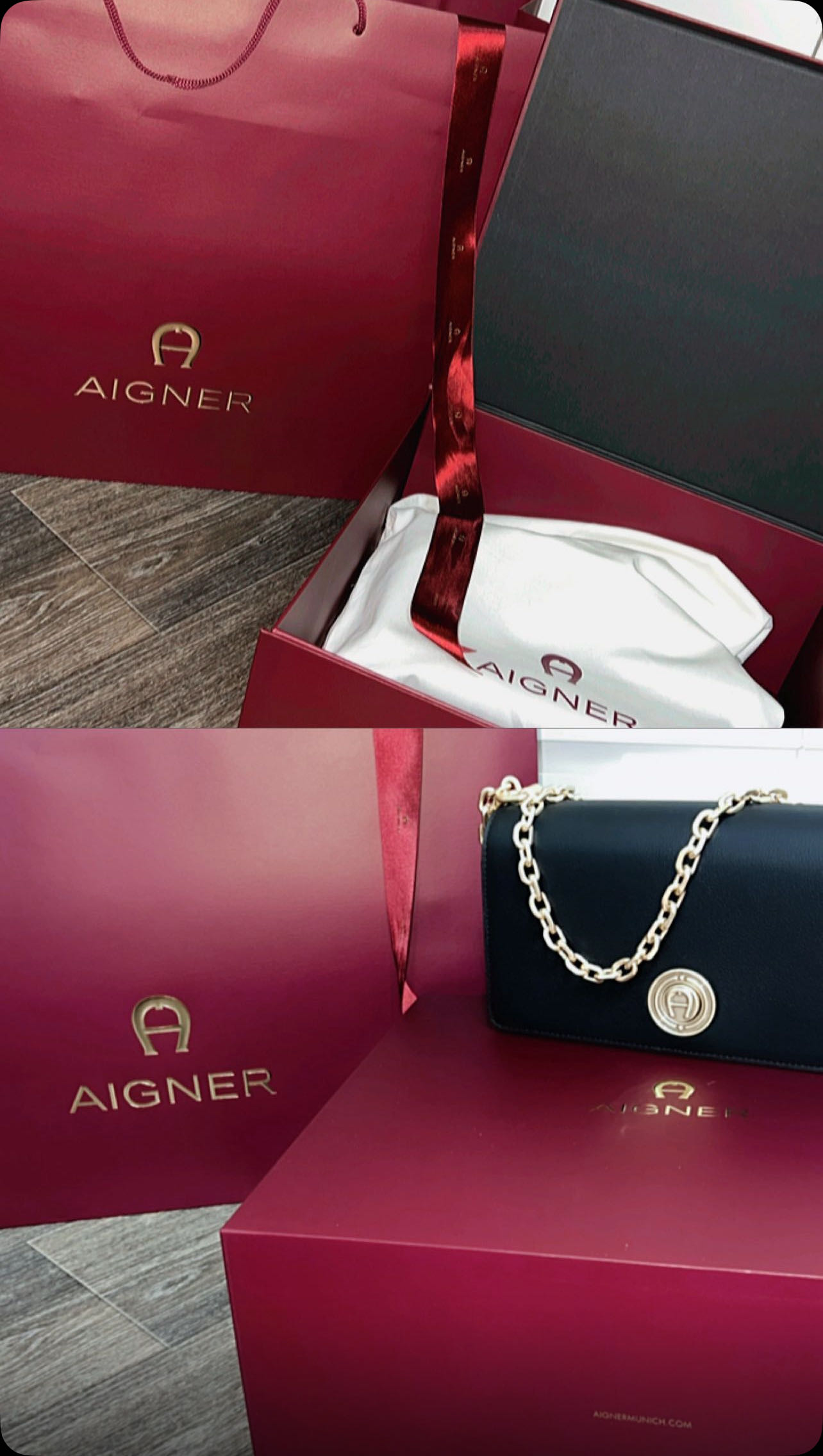 بيع شنطة ماركة AIGNER اصليه