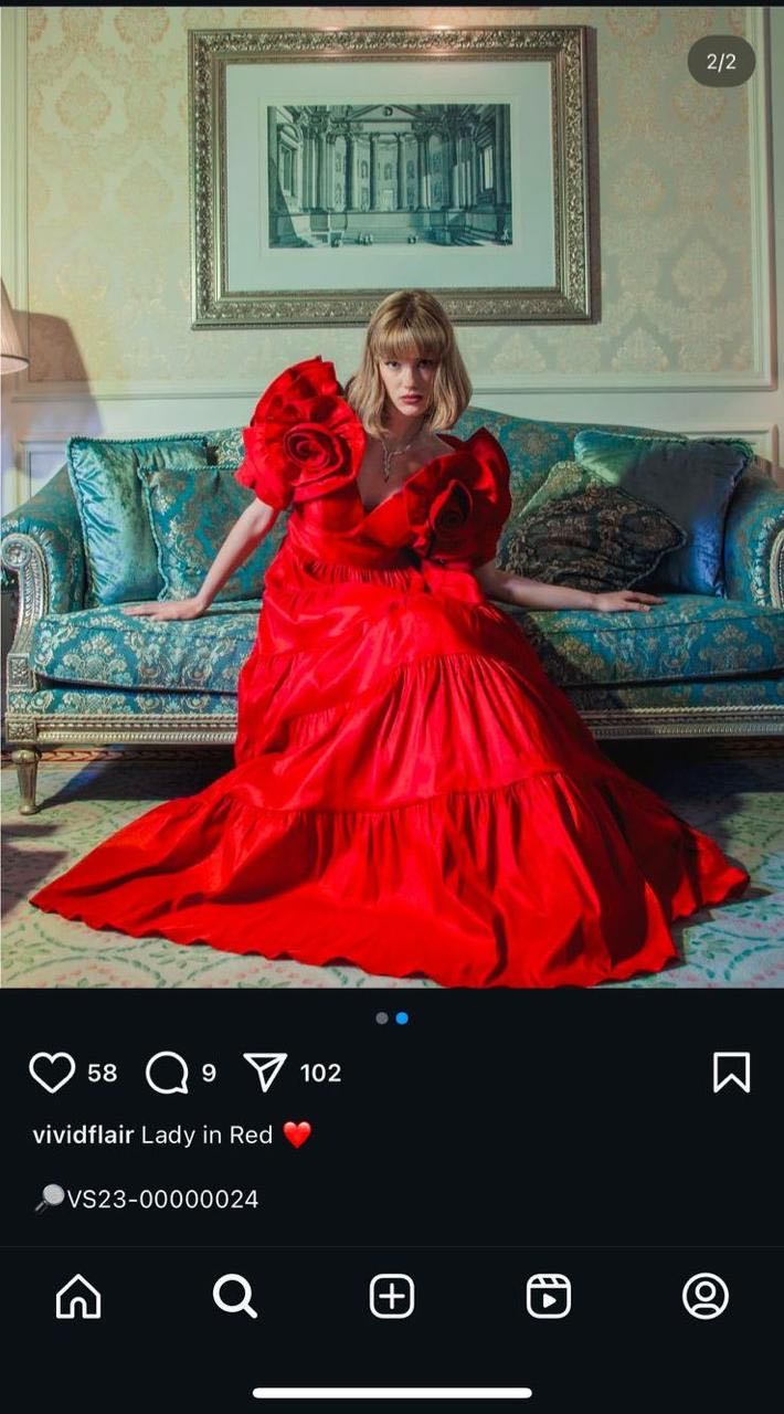 فستان سهرة vivid flair