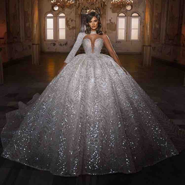 فستان زفاف لبس مره وحده