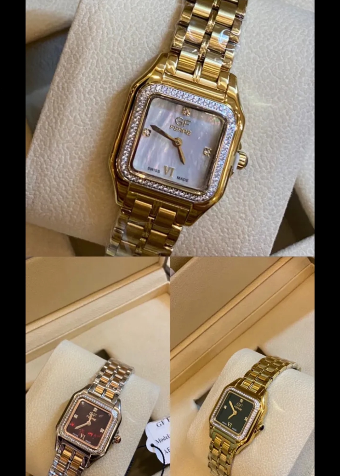 ساعات gf مع حزام ستانلس