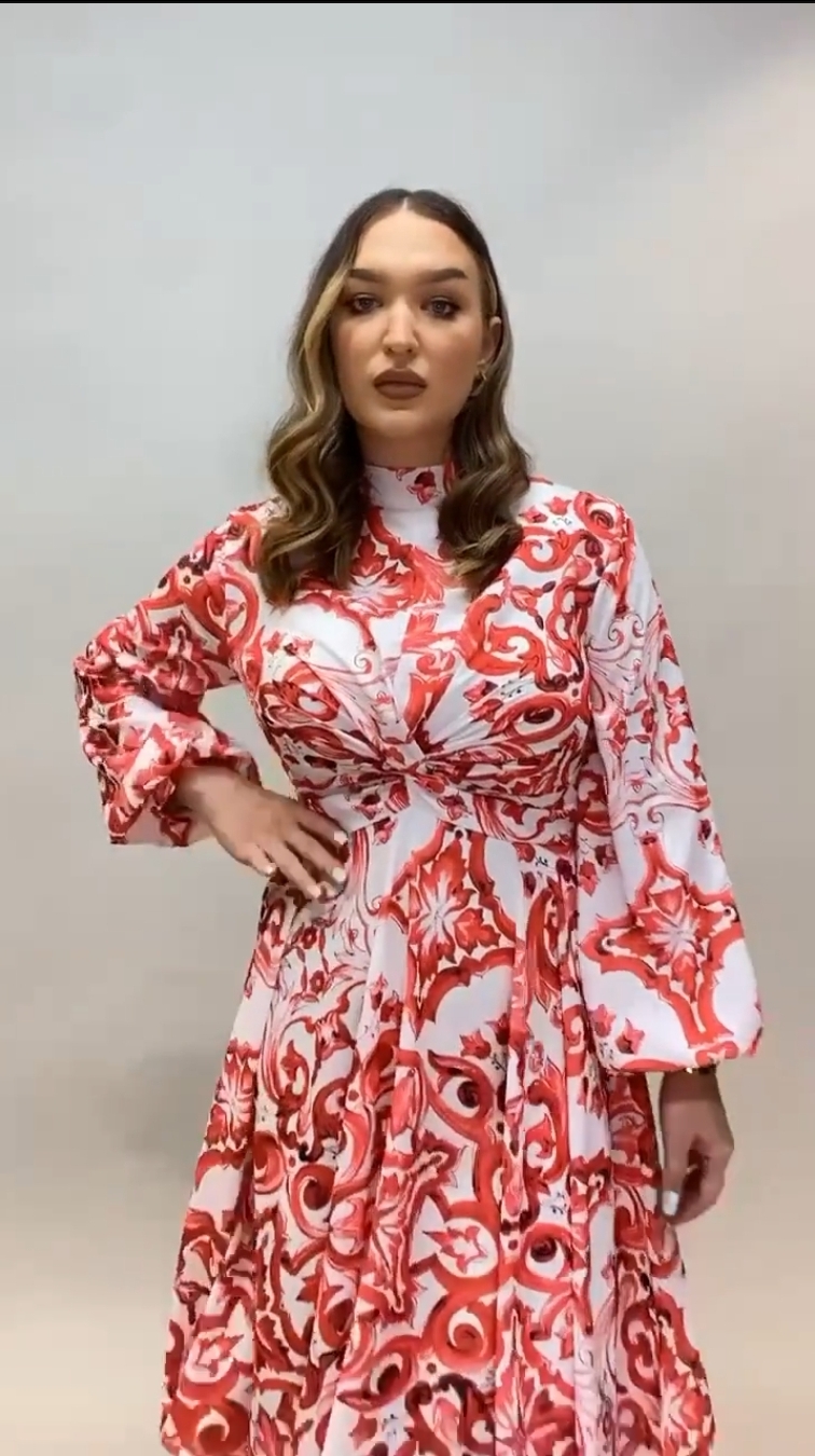 فستان بو عقده