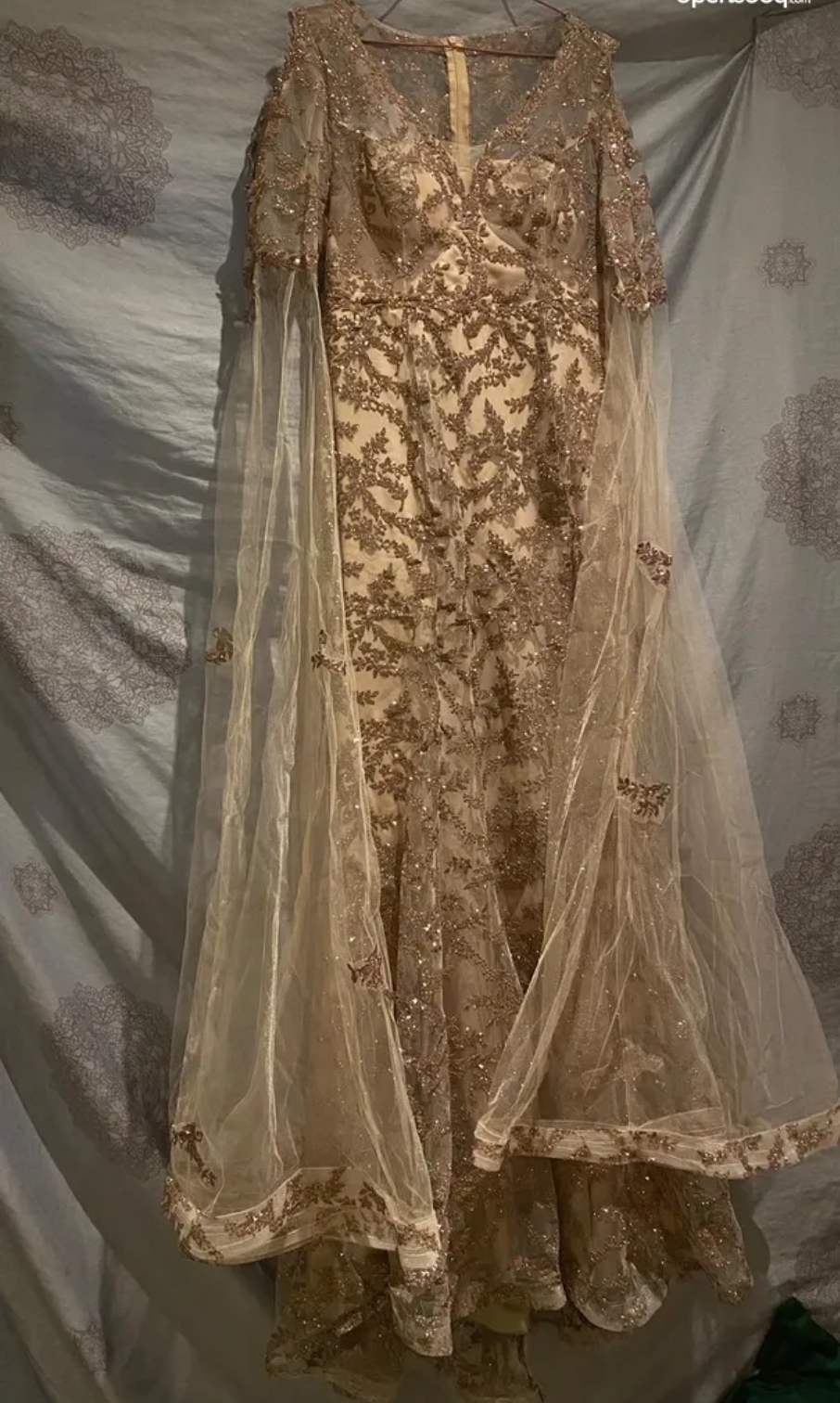 فستان سهره شبه جديد