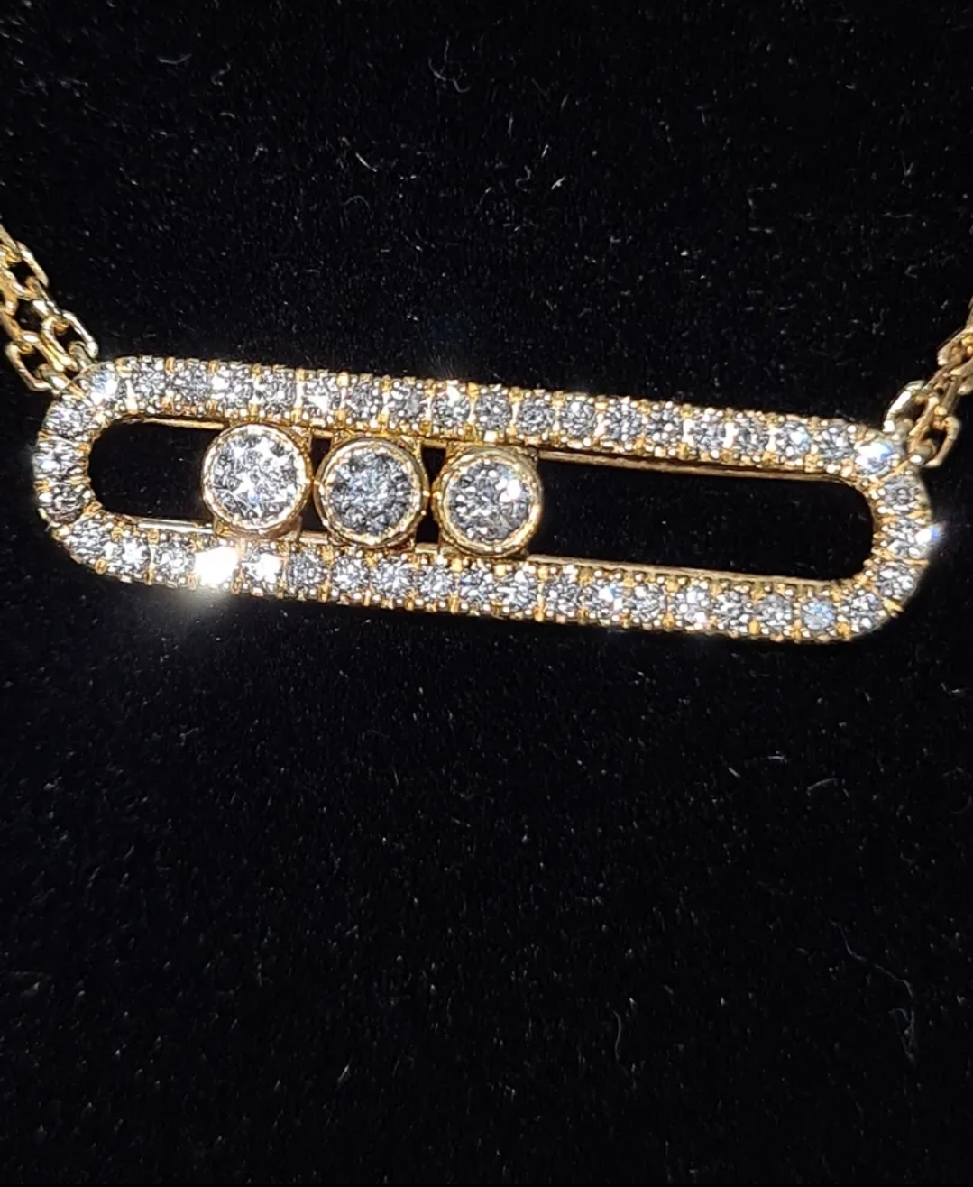 Yellow Gold Messika Necklace