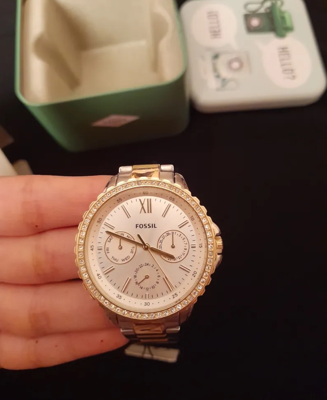 Fossil Womens Izzy Stainless Steel