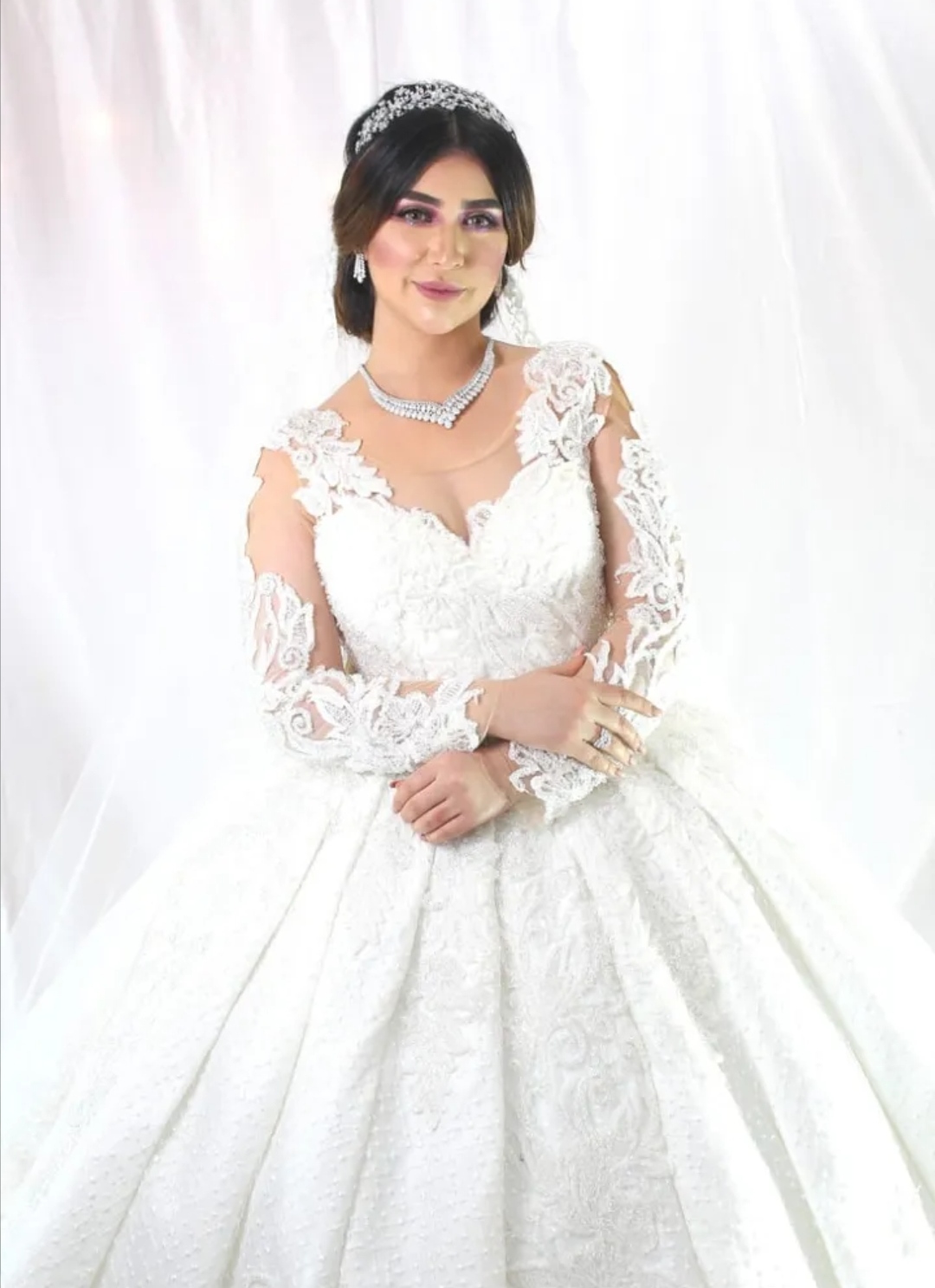 فستان عروس راقي و فخم